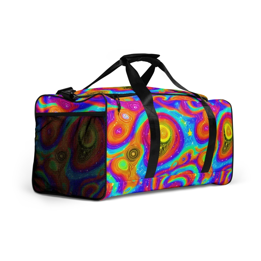 Color Cyclone on Duffle Bag — Right Front