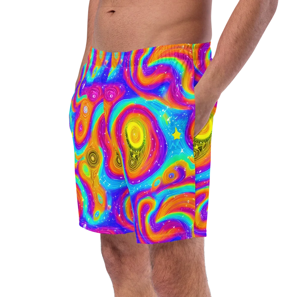 Color Cyclone on Swim Trunks — Left Front