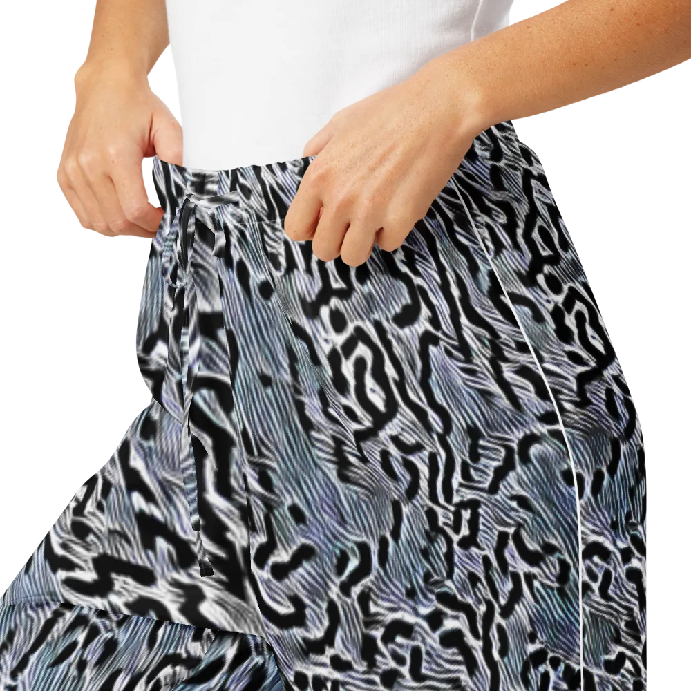 Noir Zebra on Women's Pajama Pants — Product details