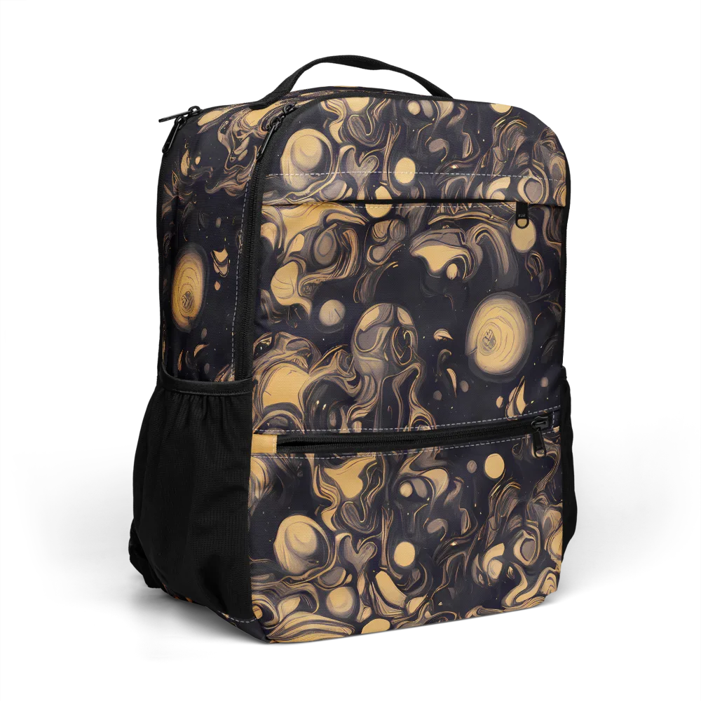 Nocturne Flow on Utility Backpack — Right Front