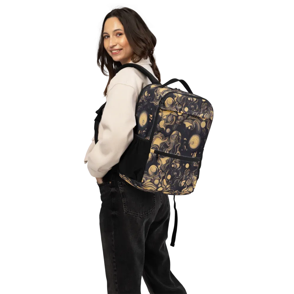 Nocturne Flow on Utility Backpack — Back