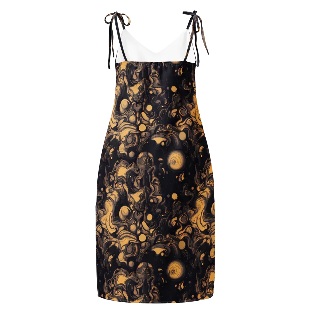 Nocturne Flow on Slip Dress — Back