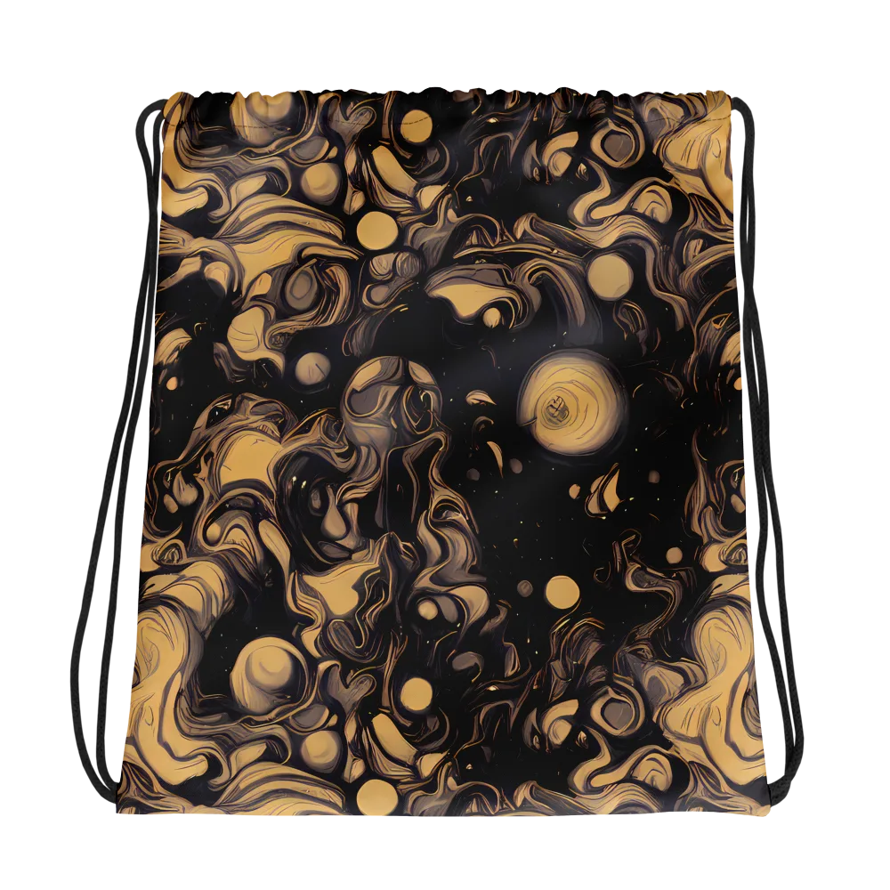 Nocturne Flow on Drawstring Bag — Photo