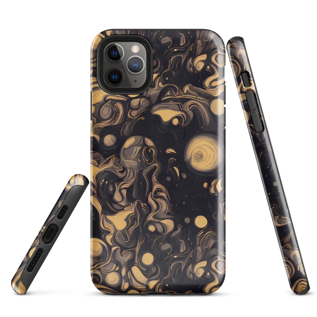 Nocturne Flow on Tough Case for iPhone® — Front