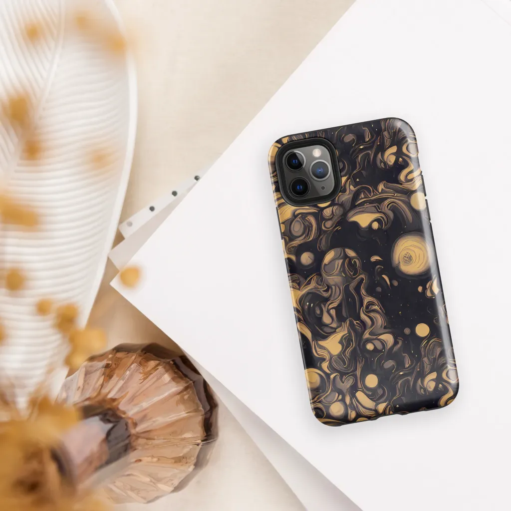 Nocturne Flow on Tough Case for iPhone® — Front