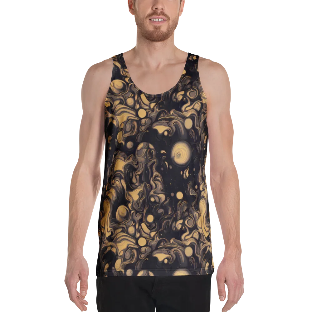 Nocturne Flow on Men's Tank Top — Front