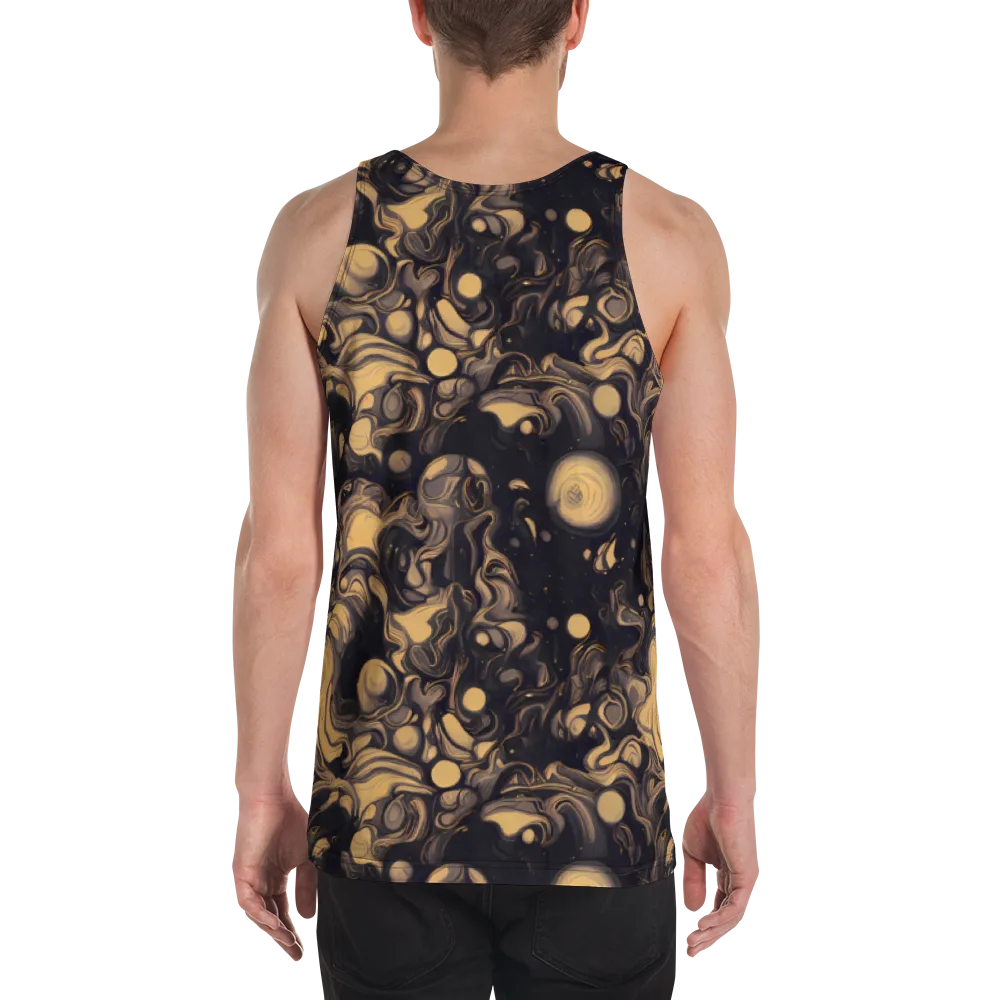 Nocturne Flow on Men's Tank Top — Back
