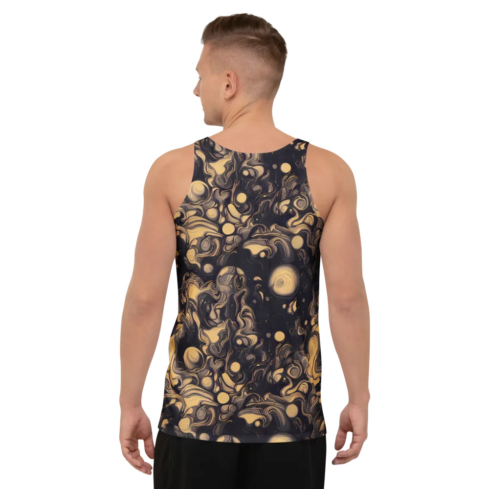 Nocturne Flow on Men's Tank Top — Back