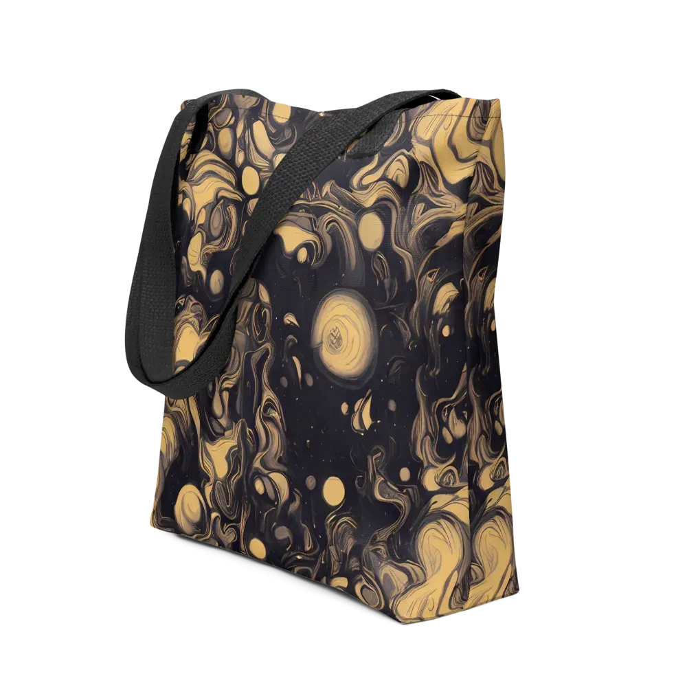 Nocturne Flow on Tote Bag — Front