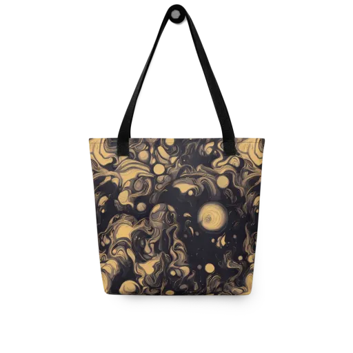 Nocturne Flow on a Tote Bag