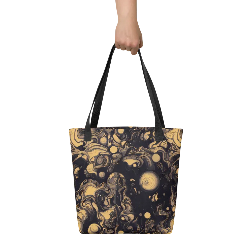 Nocturne Flow on Tote Bag — Front