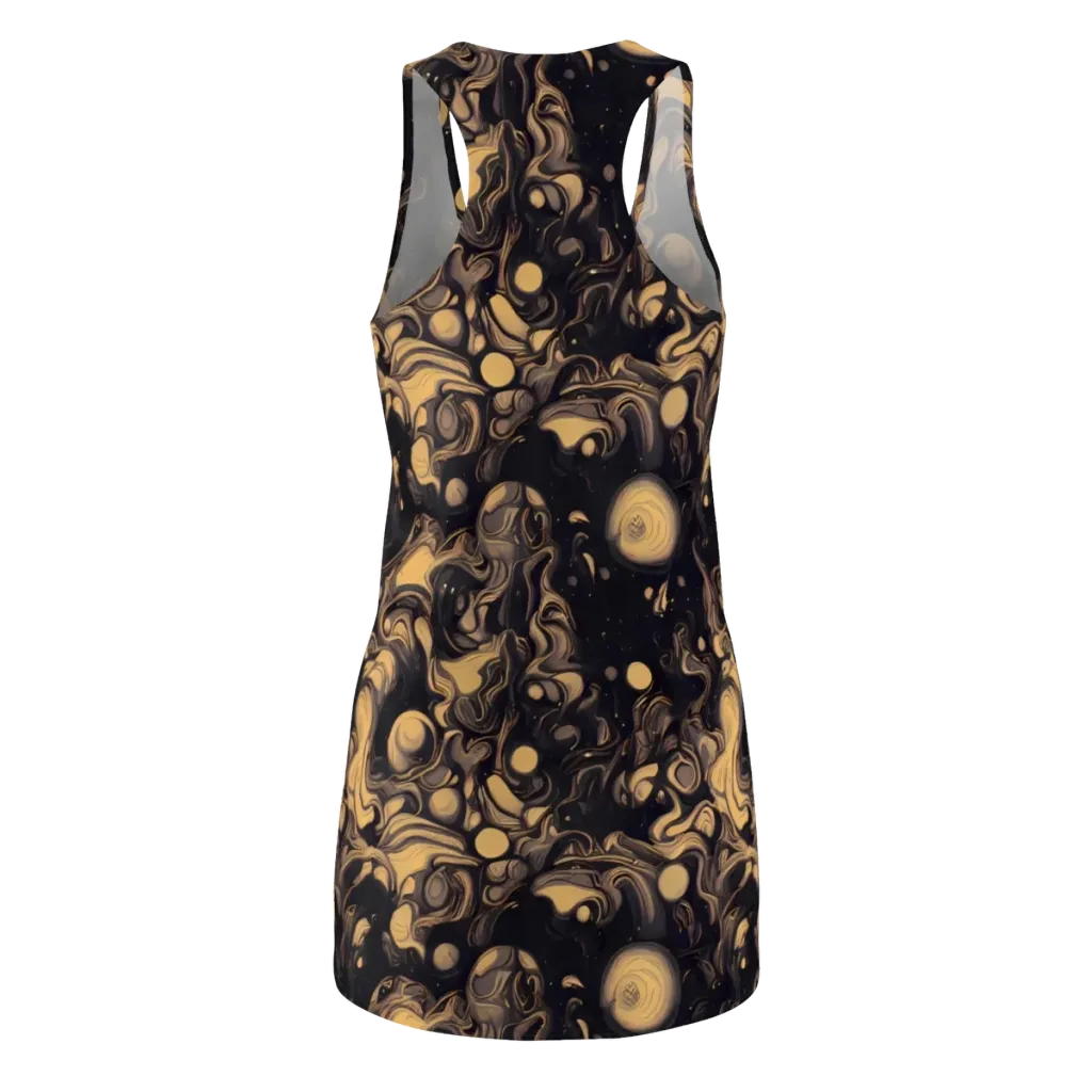 Nocturne Flow on Racerback Dress — Back