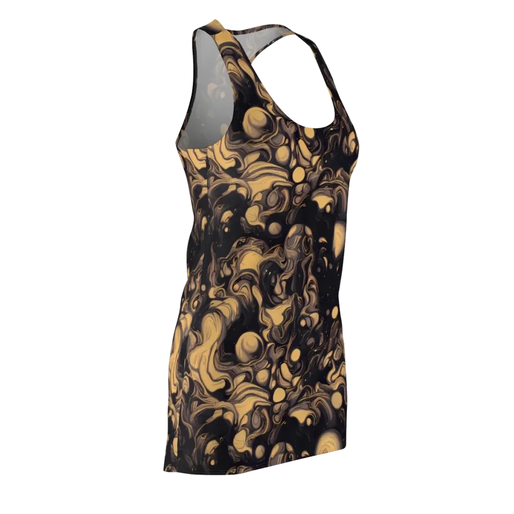 Nocturne Flow on Racerback Dress — Front Side