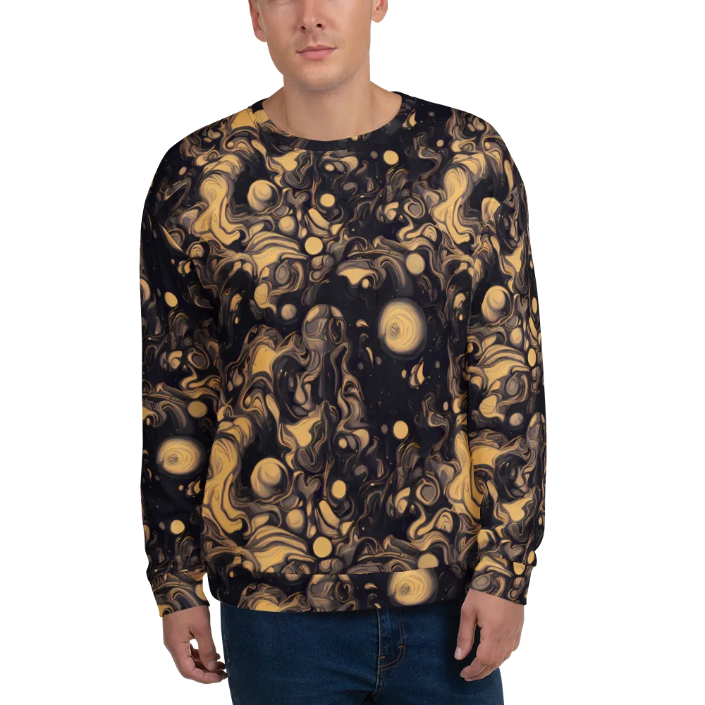 Nocturne Flow on Sweatshirt — Front
