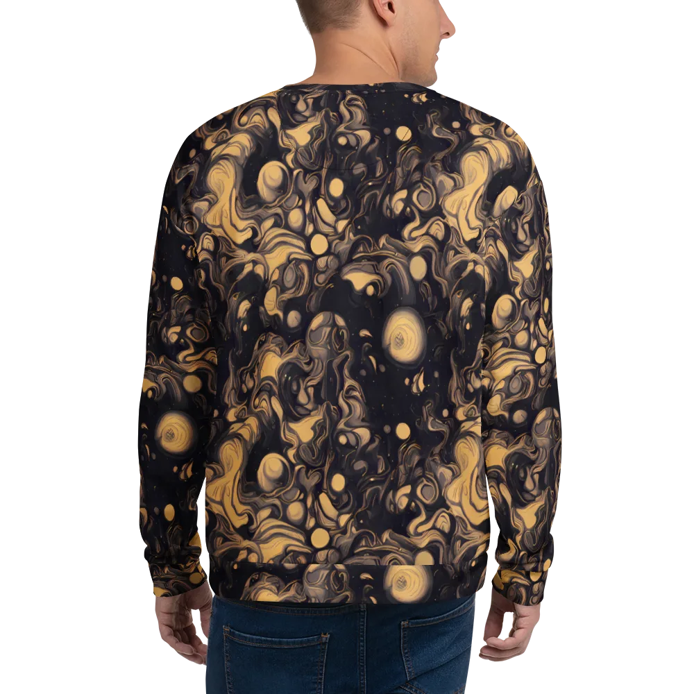 Nocturne Flow on Sweatshirt — Back