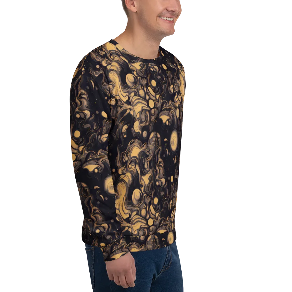 Nocturne Flow on Sweatshirt — Right Front