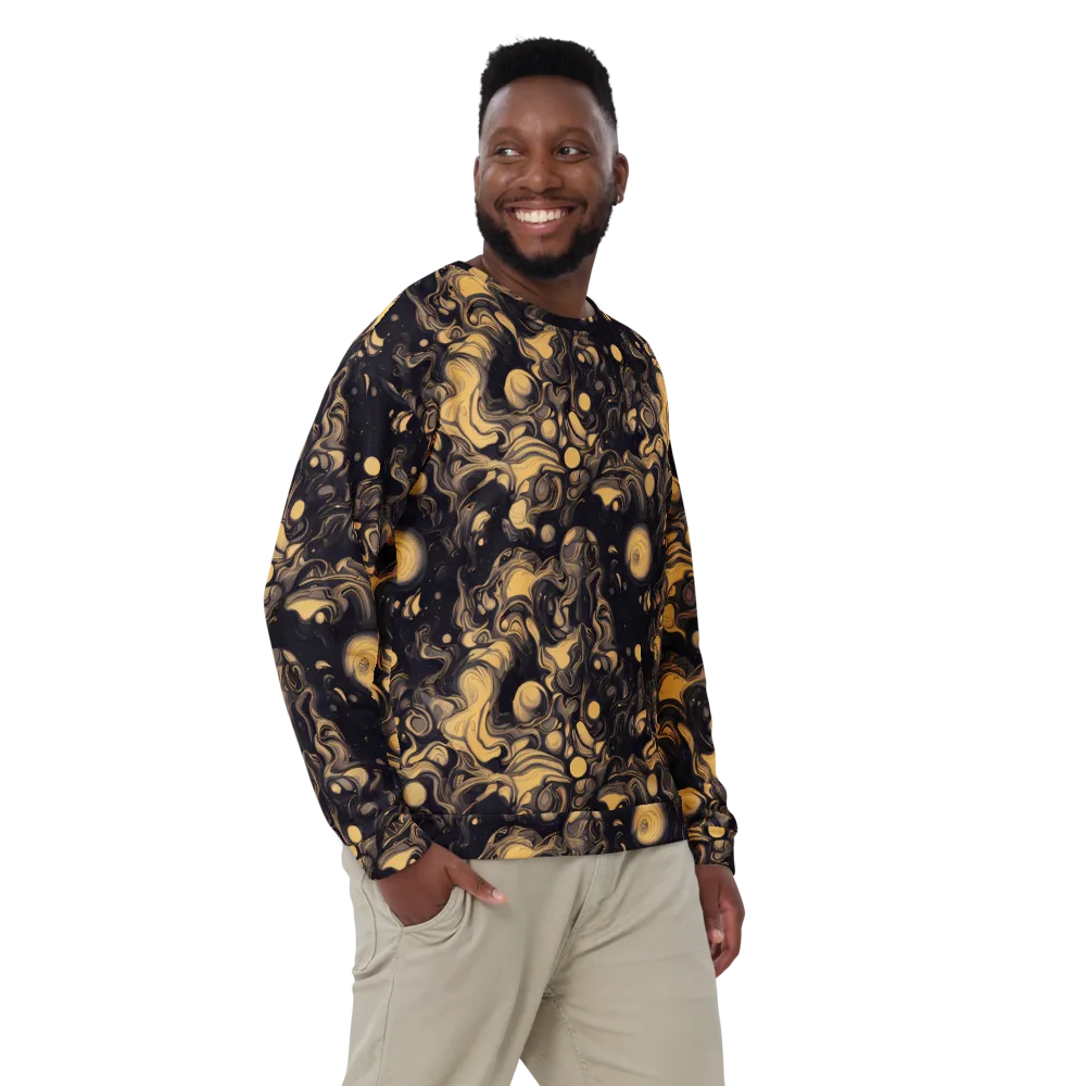 Nocturne Flow on Sweatshirt — Front