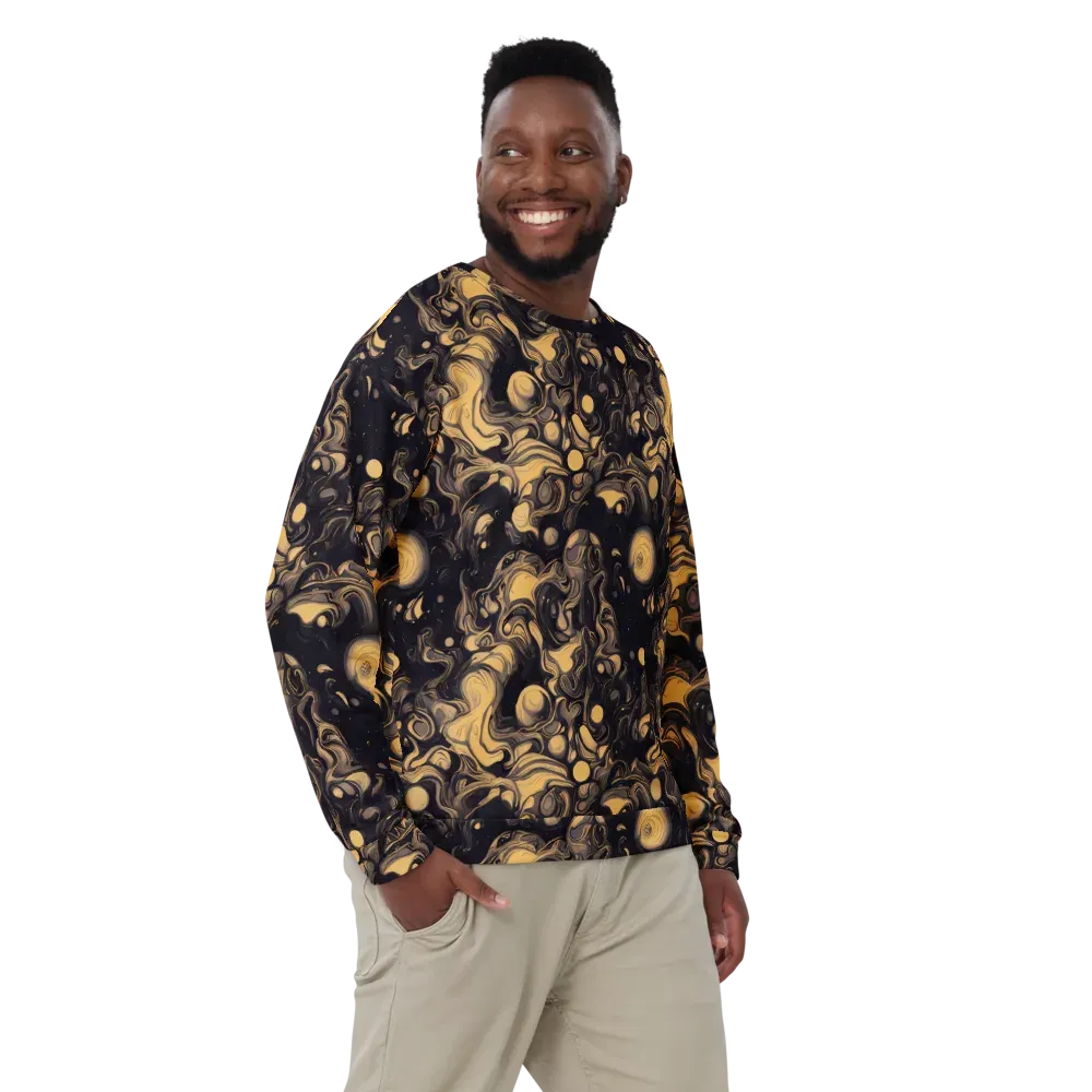 Nocturne Flow on Sweatshirt — Front