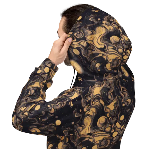 Nocturne Flow on a Hoodie