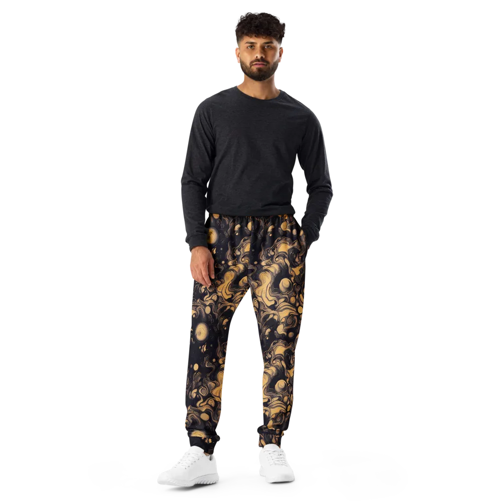 Nocturne Flow on Men's Joggers — Front