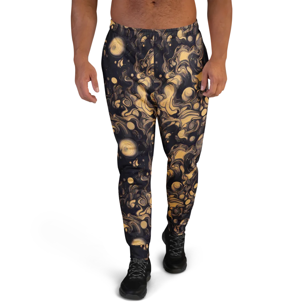 Nocturne Flow on Men's Joggers — Front