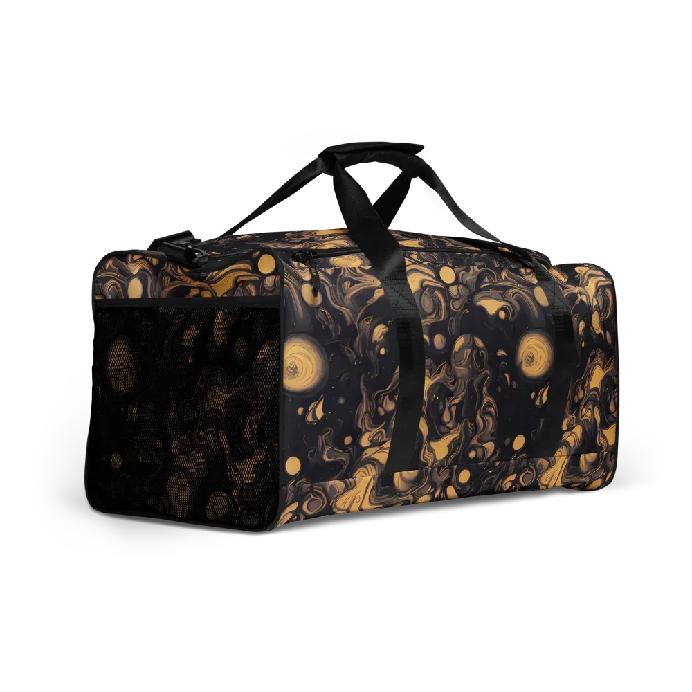 Nocturne Flow on Duffle Bag — Right Front