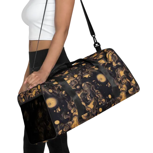 Nocturne Flow on a Duffle Bag