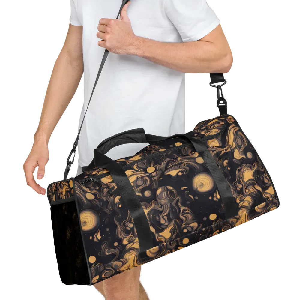 Nocturne Flow on Duffle Bag — Right Front
