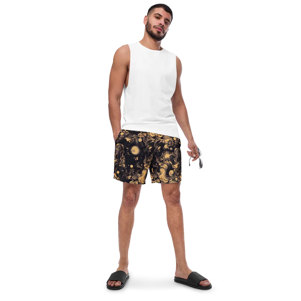 Nocturne Flow on Swim Trunks — Front