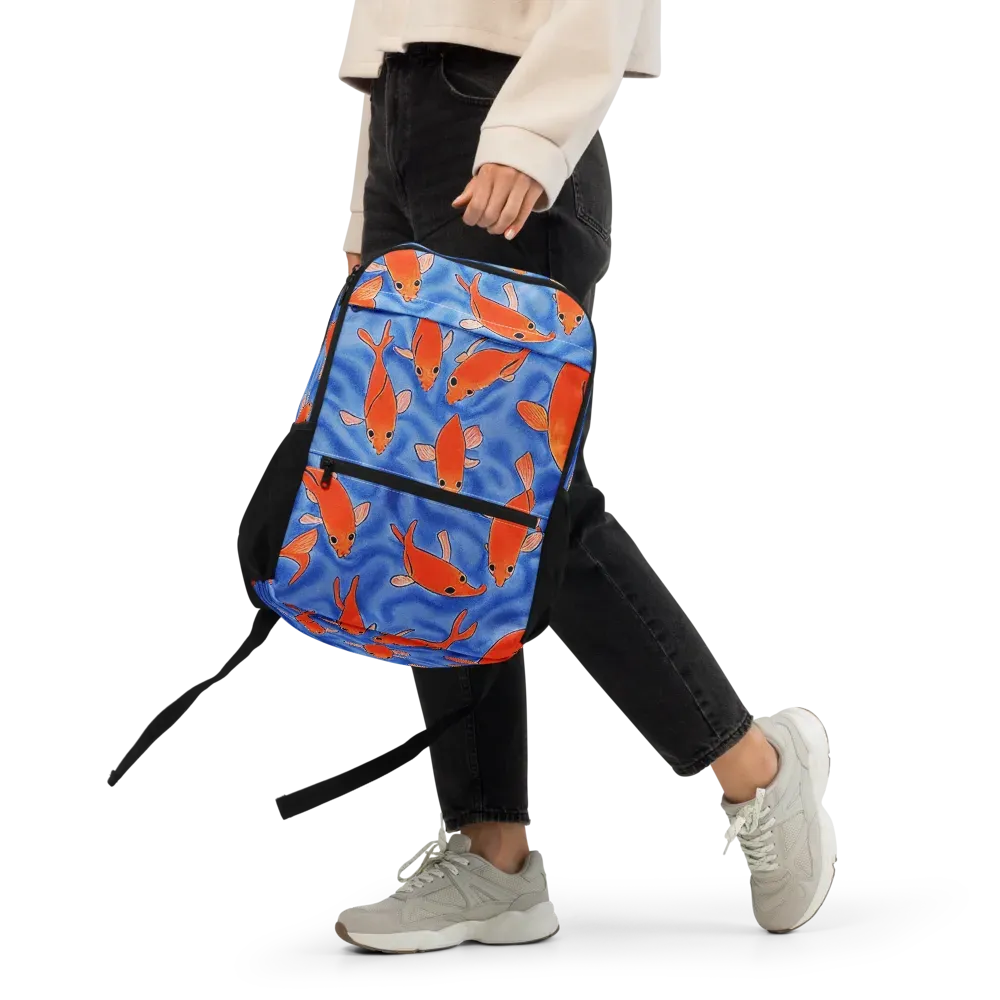 Ember Tide on Utility Backpack — Front