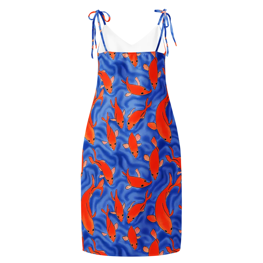 Ember Tide on Slip Dress — Back