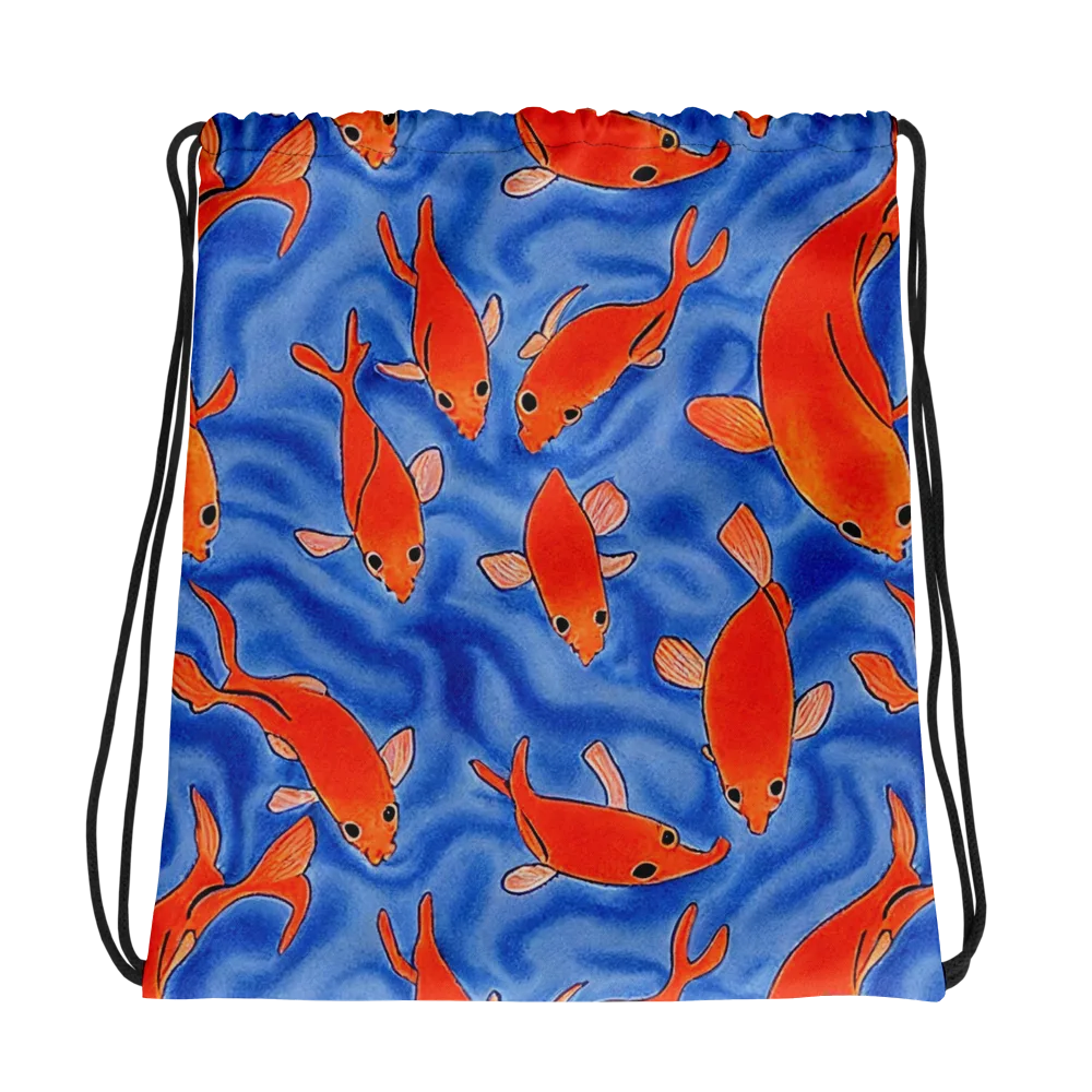 Ember Tide on Drawstring Bag — Photo
