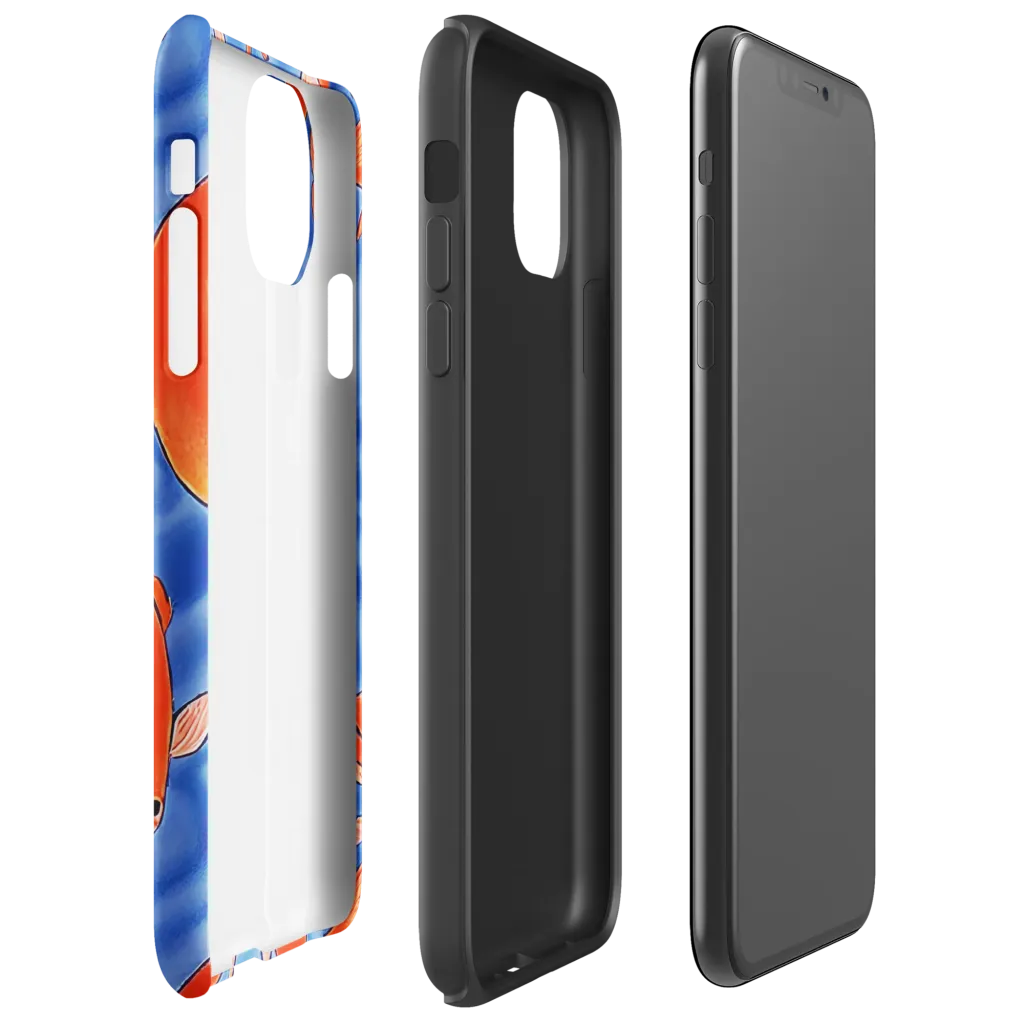 Ember Tide on Tough Case for iPhone® — Right