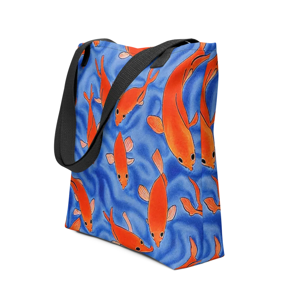 Ember Tide on Tote Bag — Front