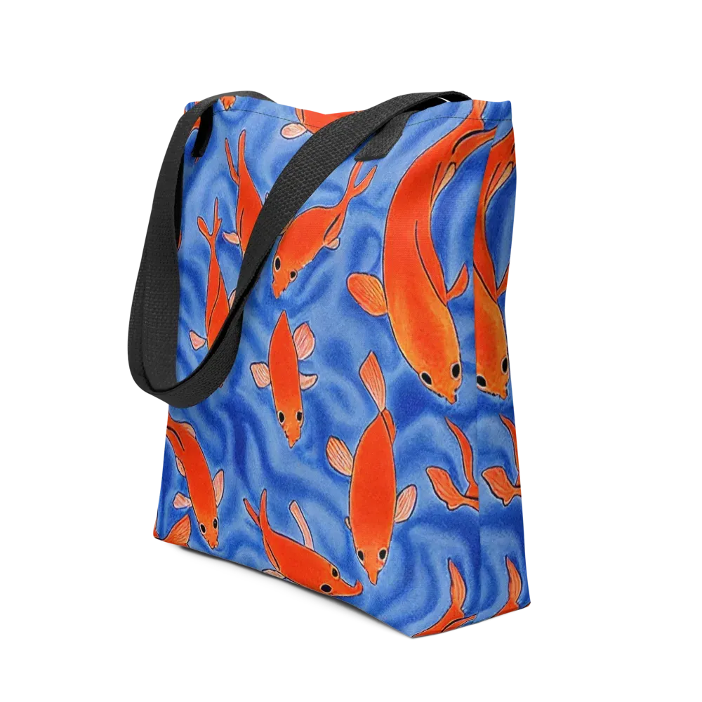 Ember Tide on Tote Bag — Front