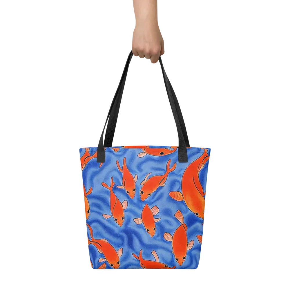 Ember Tide on Tote Bag — Front
