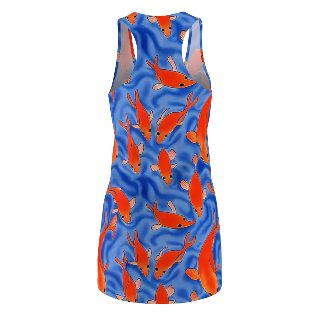 Ember Tide on Racerback Dress — Back
