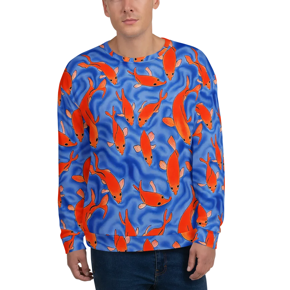 Ember Tide on Sweatshirt — Front