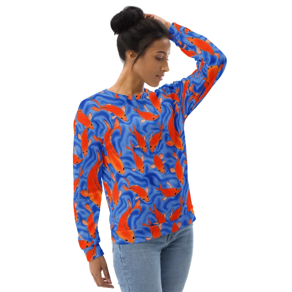 Ember Tide on Sweatshirt — Right Front