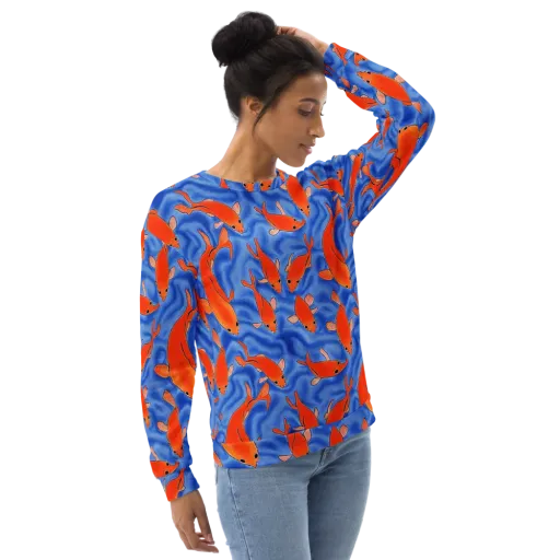 Ember Tide on a Sweatshirt