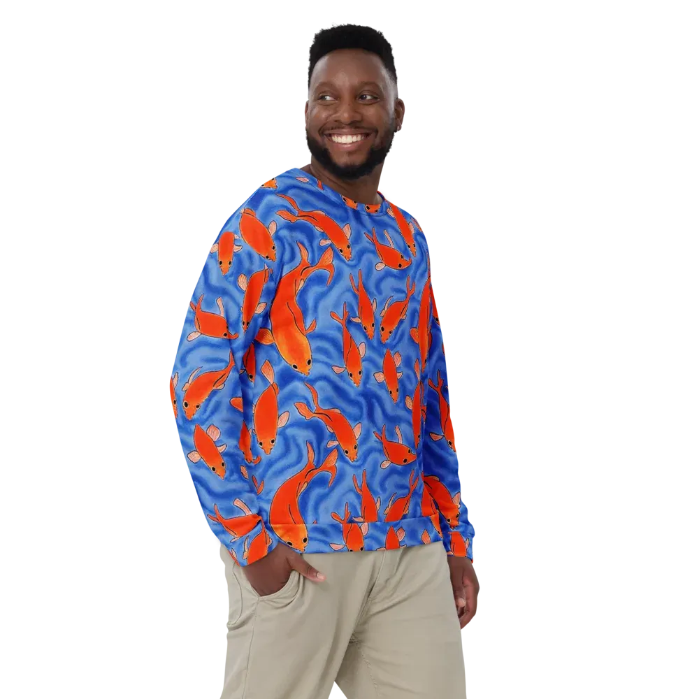 Ember Tide on Sweatshirt — Front