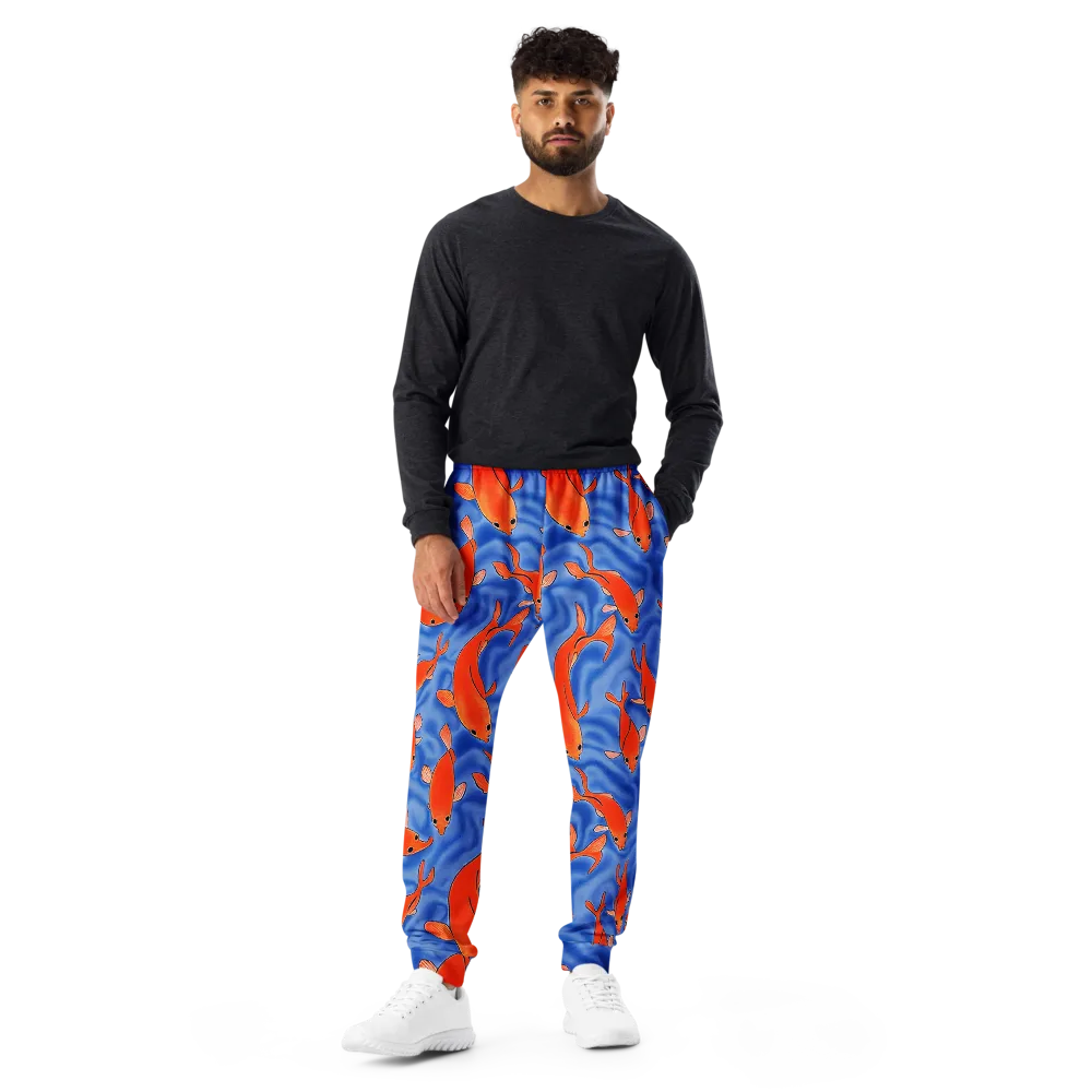 Ember Tide on Men's Joggers — Front