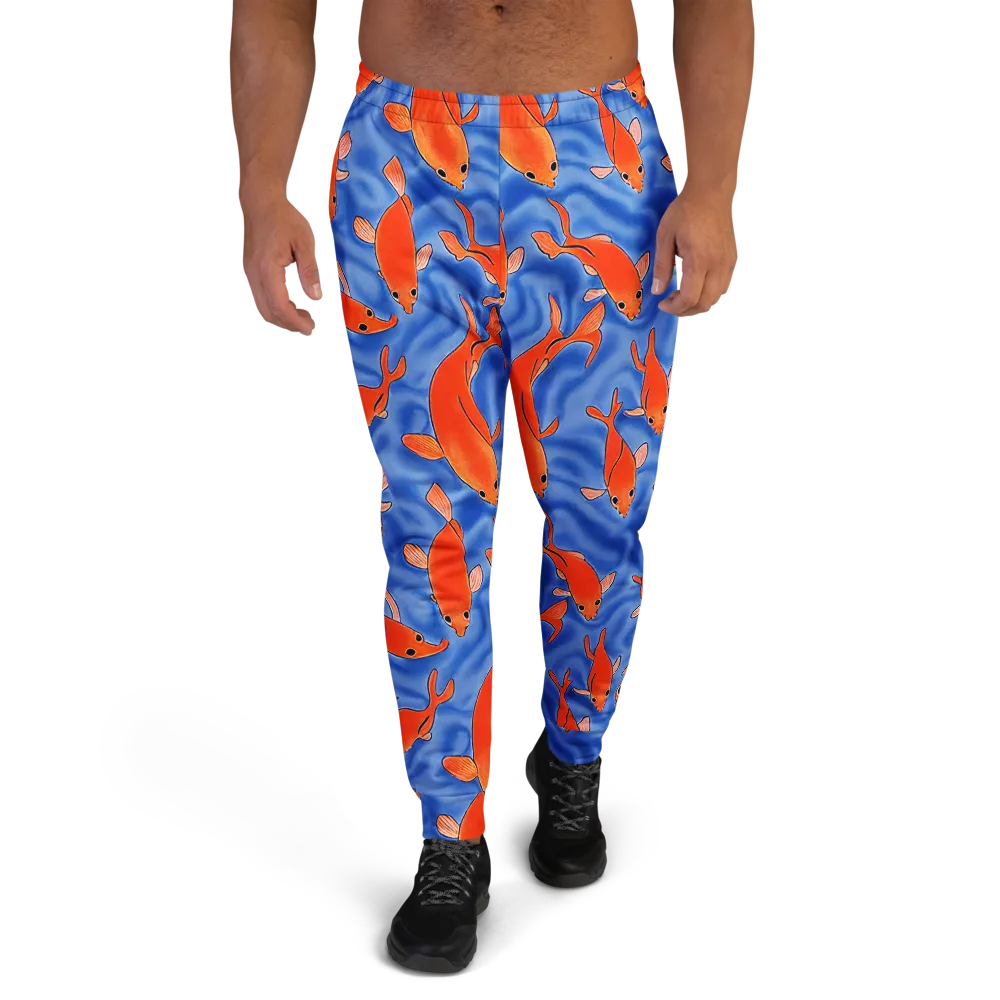 Ember Tide on Men's Joggers — Front