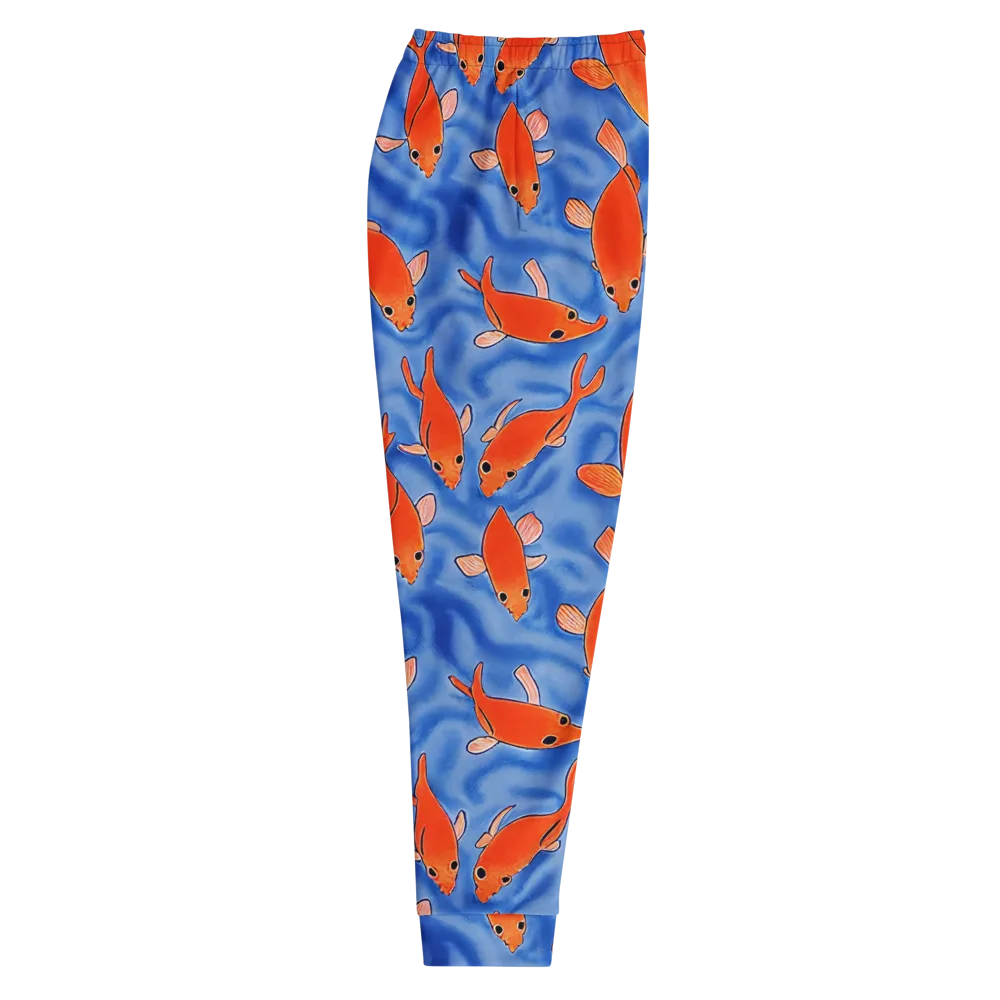 Ember Tide on Men's Joggers — Right