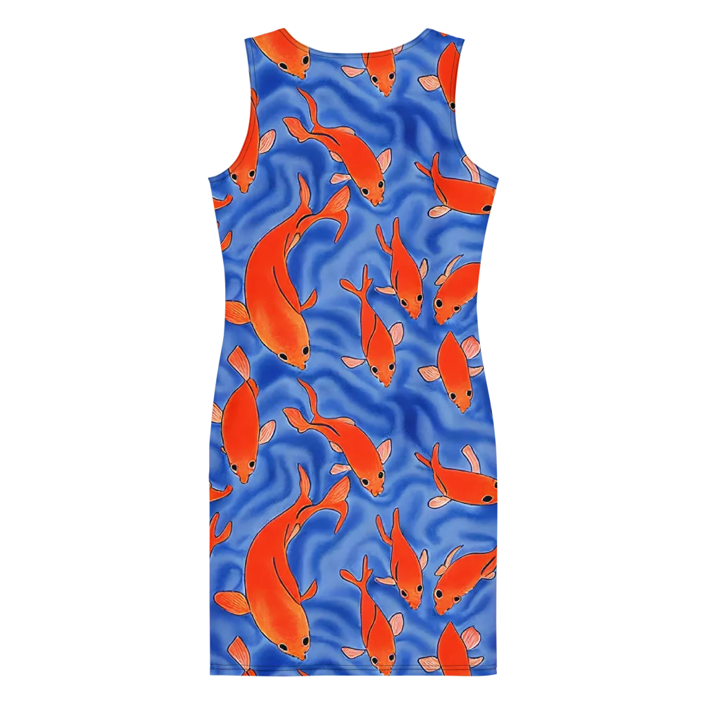 Ember Tide on Bodycon Dress — Back