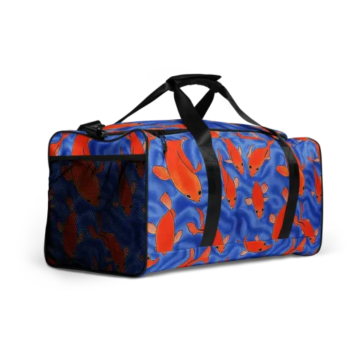 Ember Tide on a Duffle Bag
