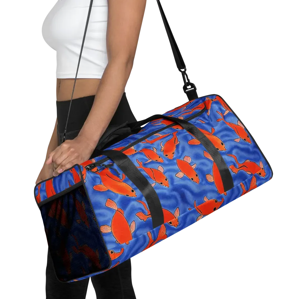 Ember Tide on Duffle Bag — Front