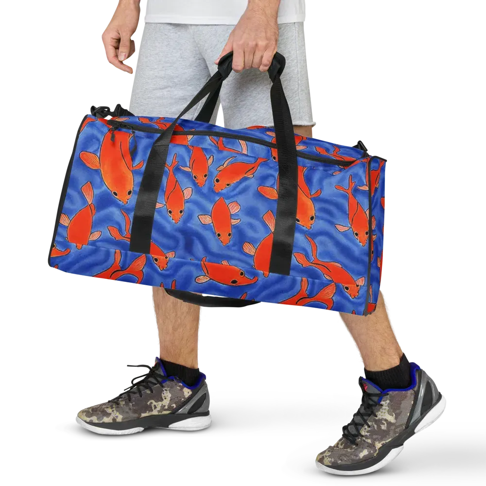 Ember Tide on Duffle Bag — Front