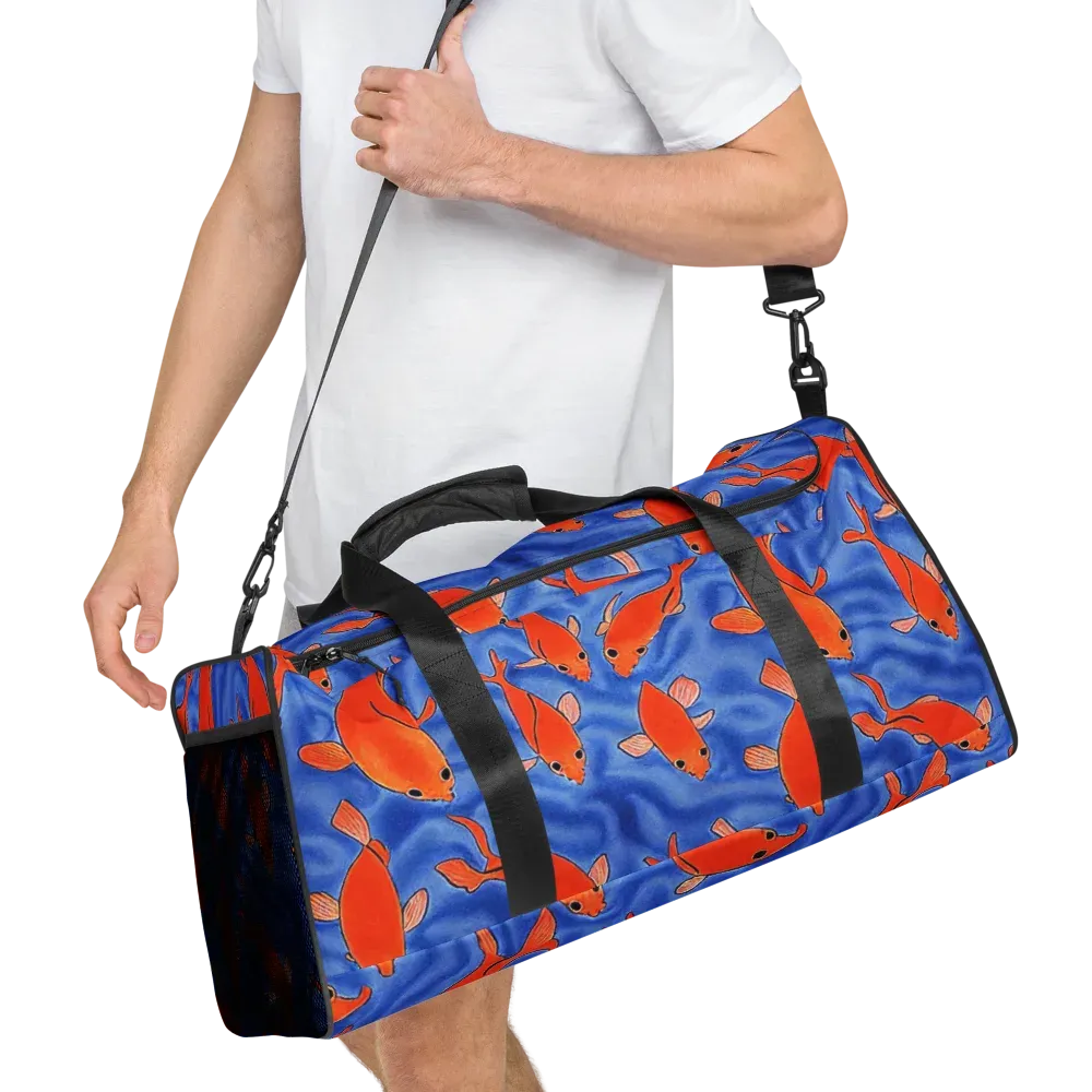 Ember Tide on Duffle Bag — Right Front