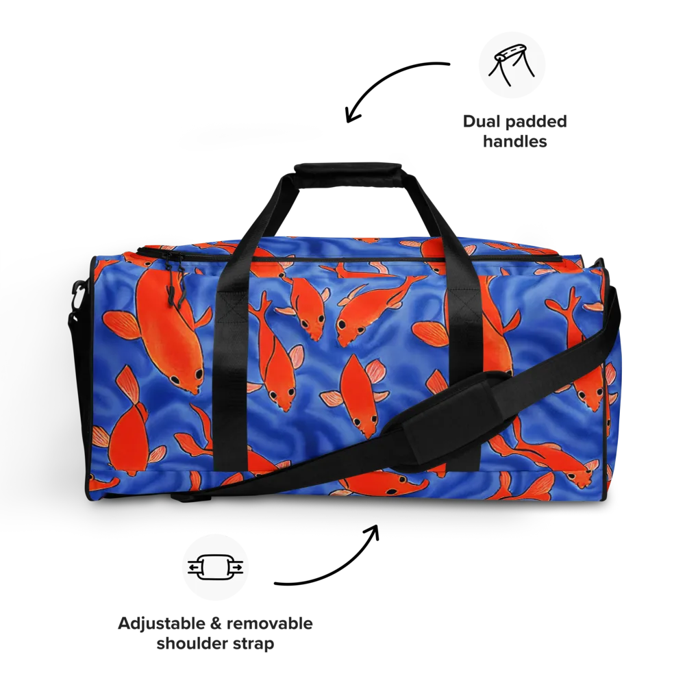 Ember Tide on Duffle Bag — Front